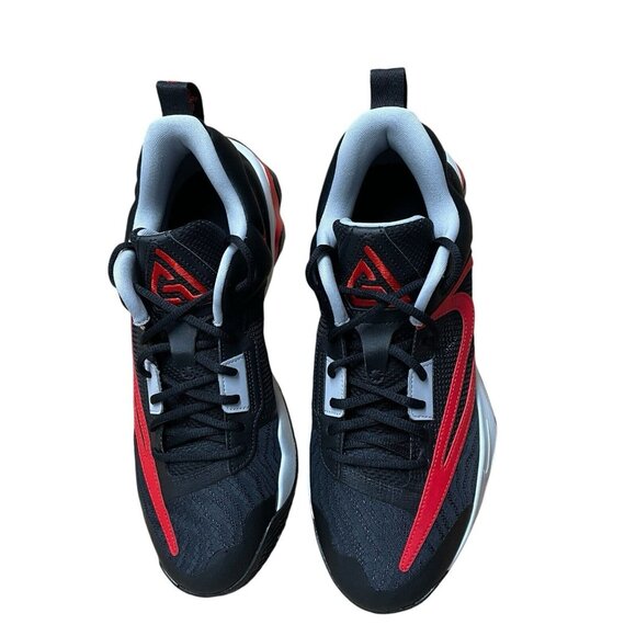 NIKE GIANNIS IMMORTALITY 3 BLACK UNIVERSITY RED DZ7533-004 MENS SIZE 11.5 NEW - Picture 5 of 7